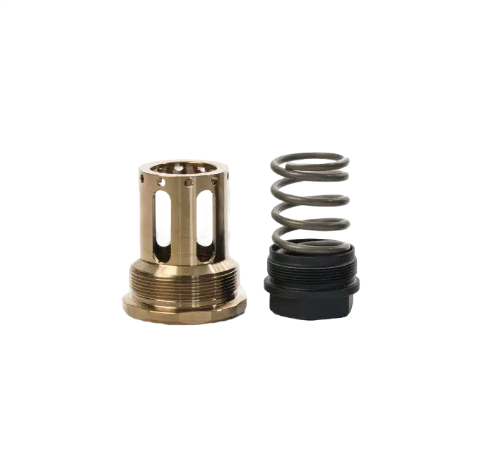 JK Armament HUB Piston Mount 9mm 1/2x28 Aluminum/Stainless Steel - Raw