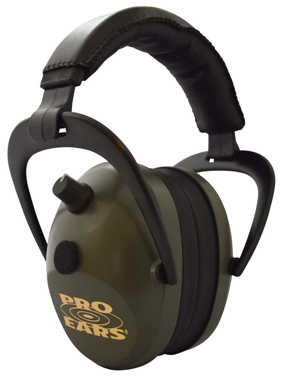 Pro Ears Gold II 26 Electronic Muff 26 dB Over the Head Black/Green