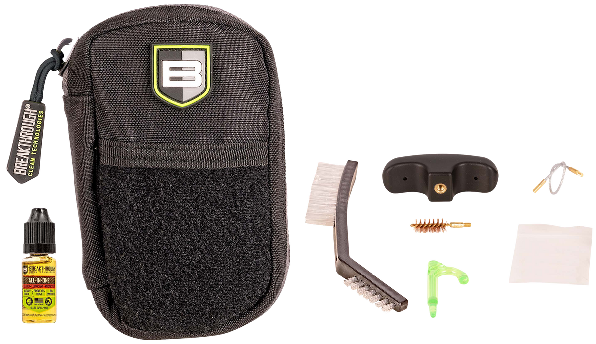 Breakthrough Clean Badge Pull Thru Kit .44/.45 Cal - 8 Piece