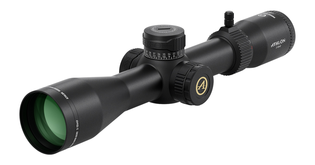 Athlon Midas HMR GEN2 2-12x42mm 30mm Tube SFP IR AHMC1 MOA Riflescope