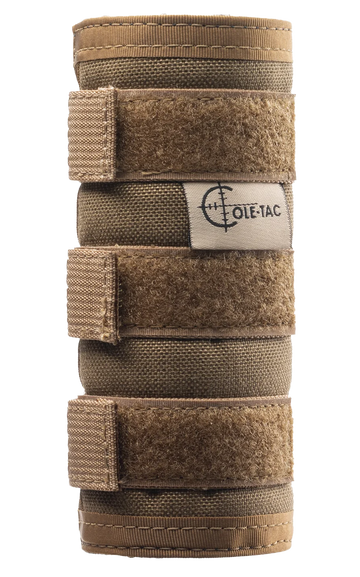 Cole-TAC HTP202 HTP Suppressor Cover 7.50" Coyote Brown