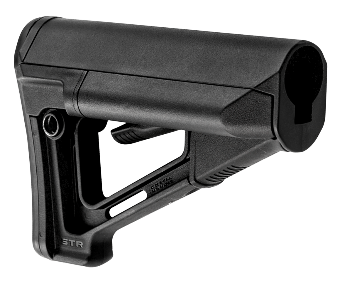 Magpul Industries STR AR-15 Mil-Spec 6-Position Carbine Stock - Black
