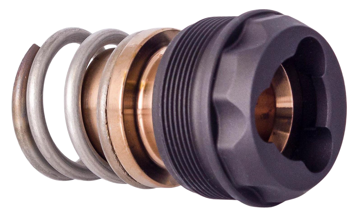 Rugged Suppressor 3-Lug Mount 9mm Luger Black - OA001