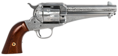 Taylor's & Company 1875 Army Outlaw 45 Colt (LC) 5.50" 6-Rd SAO Revolver - White Engraved