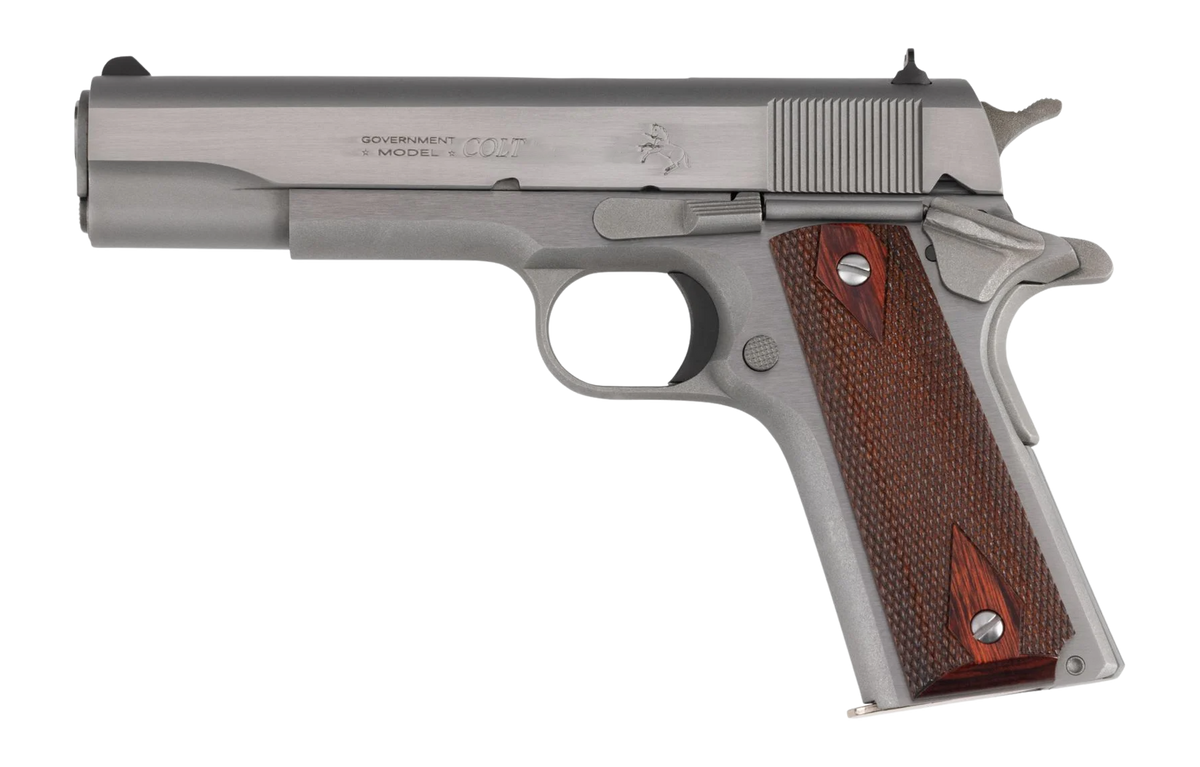 Colt Mfg 1911 Government 9mm Luger 5" 9+1 SAO Pistol - Stainless