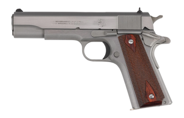 Colt Mfg 1911 Government 9mm Luger 5" 9+1 SAO Pistol - Stainless