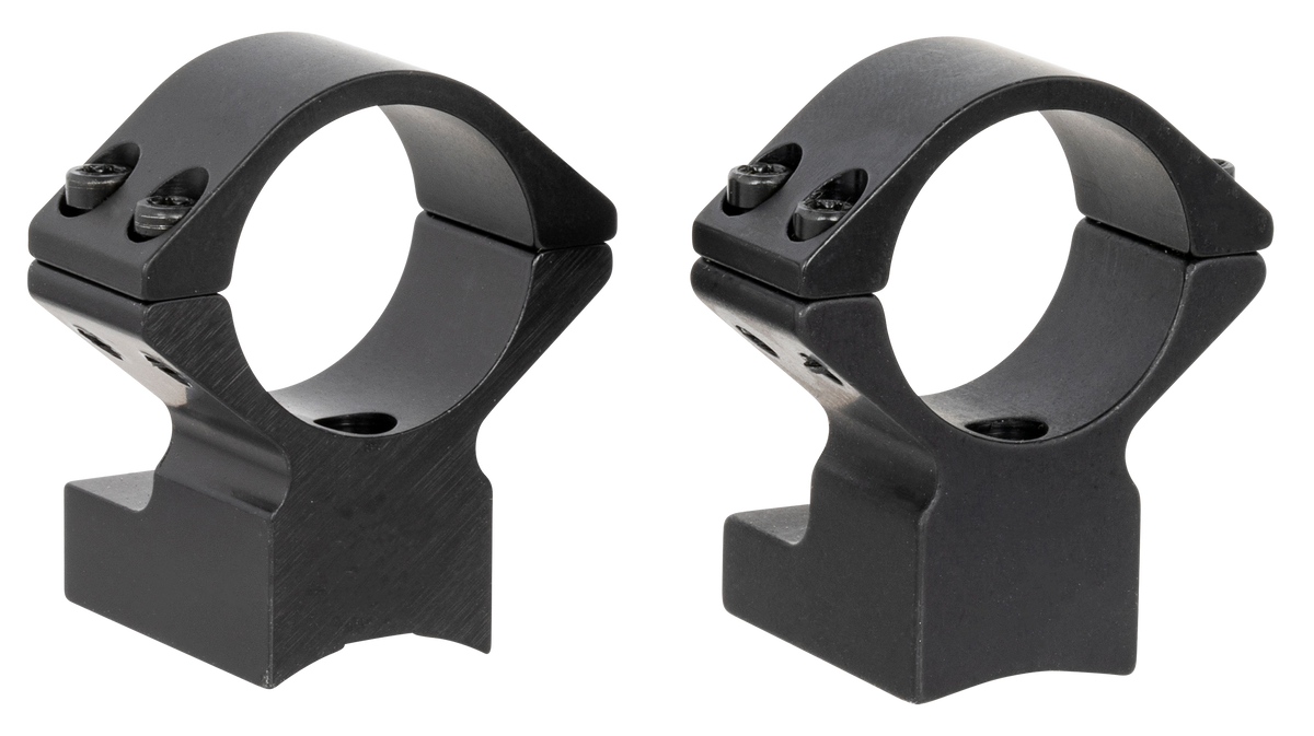 Talley 950765 Scope Mount/Ring Combo 1" Tube Winchester XPR High Rings 0 MOA - Black Anodized