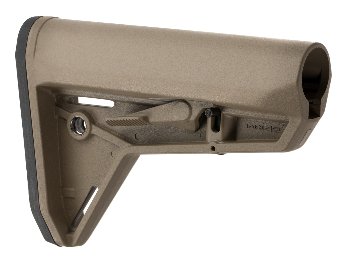 Magpul Industries MOE SL Carbine Stock Mil-Spec Flat Dark Earth Synthetic for AR-15, M16, M4