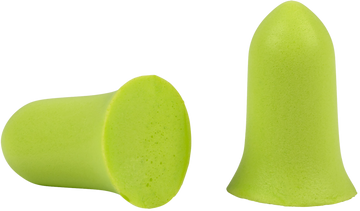 Allen 4128 ULTRX Tapered Foam Ear Plugs 32 dB 50 Pair Lime Green