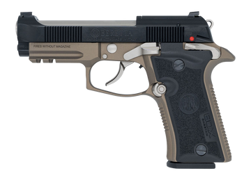 Langdon Tactical Tech Beretta Cheetah 80X 32 ACP 3.90" 12+1 DA/SA Semi-Auto Pistol - Bronze Cerakote/Black