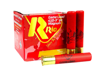 Rio Ammunition Game Load 410 Bore 3" 11/16 oz #7.5 Shot - Box or Case