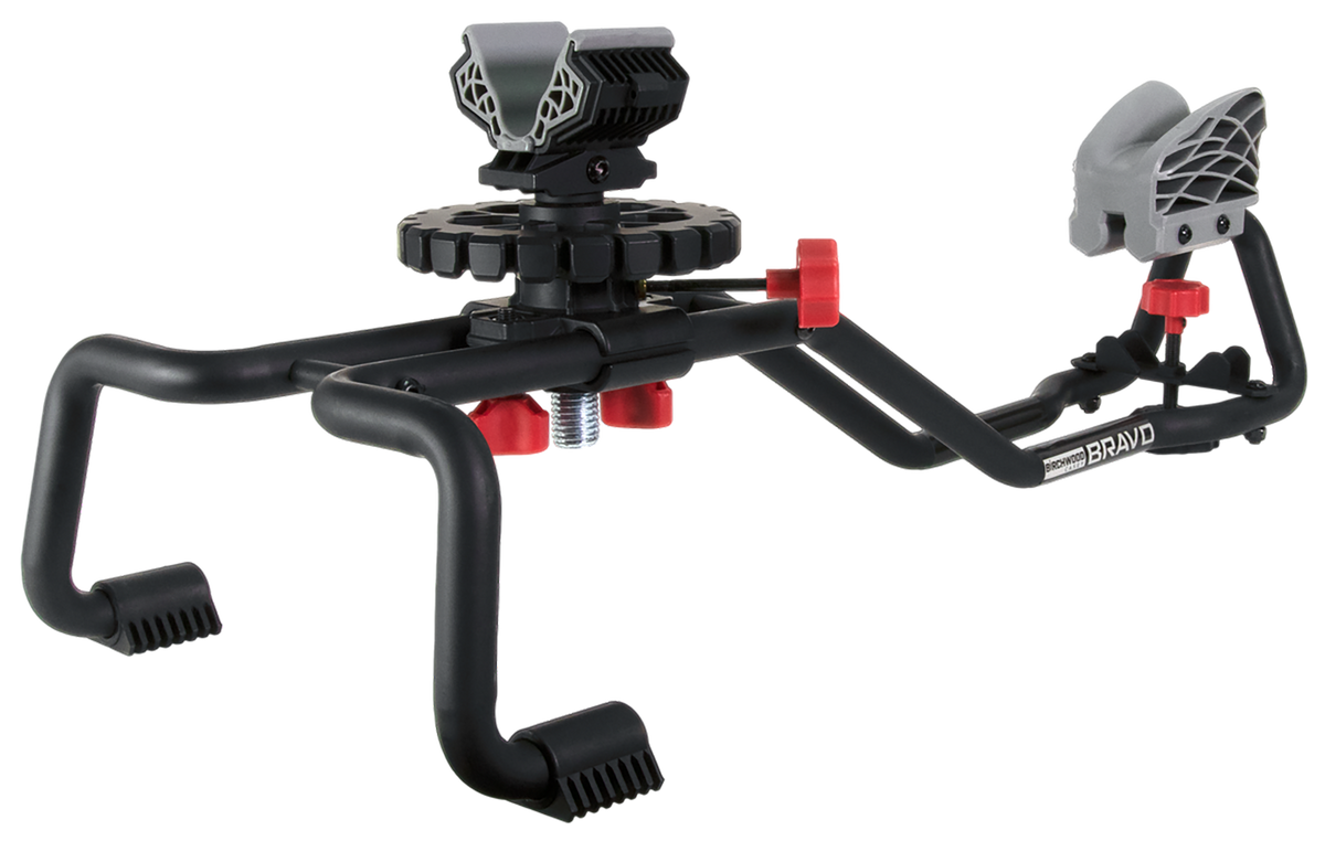 Birchwood Casey BSR Bravo Shooting Rest Black/Red Steel 15 lbs