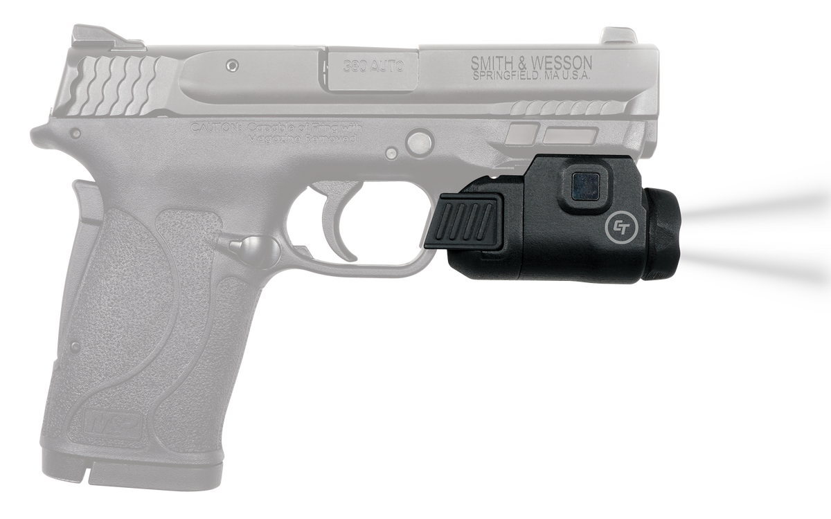 Crimson Trace Rail Master CMR-209 200 Lumen White LED Weapon Light - Picatinny Rail Mount - Black Polymer