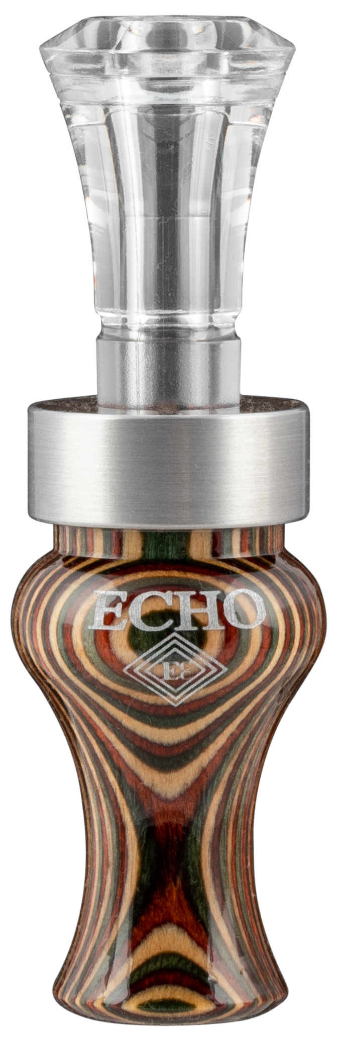 Echo Calls Timber Double Reed Mallard Duck Call Multi-Color DiamondWood