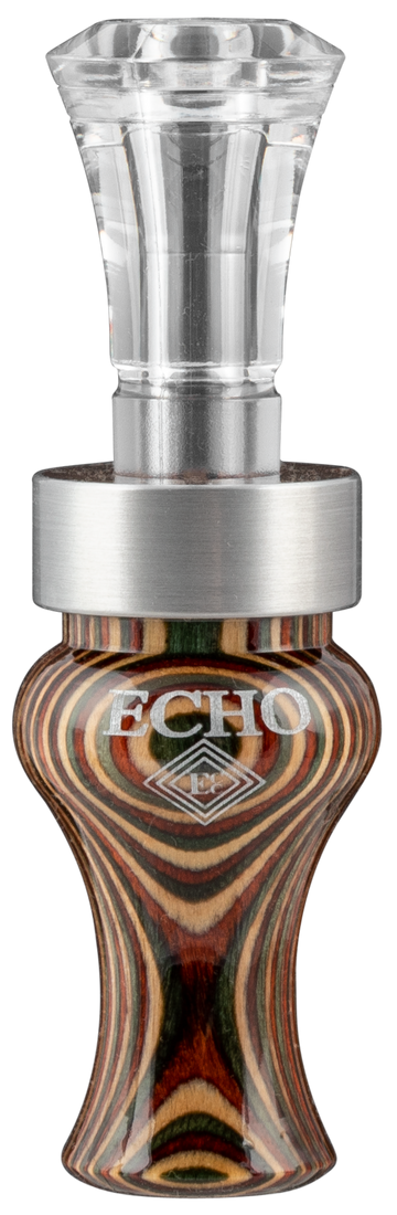 Echo Calls Timber Double Reed Mallard Duck Call Multi-Color DiamondWood