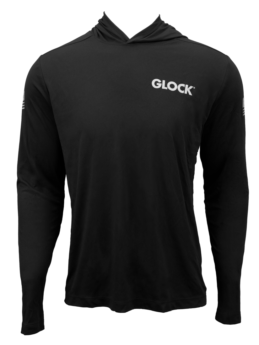 Glock AP96412 Hooded Performance Shirt XL Black