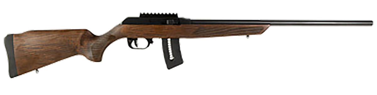 Rossi RS22 22 WMR 21" 10+1 Semi-Auto Rifle - Matte Black/Hardwood