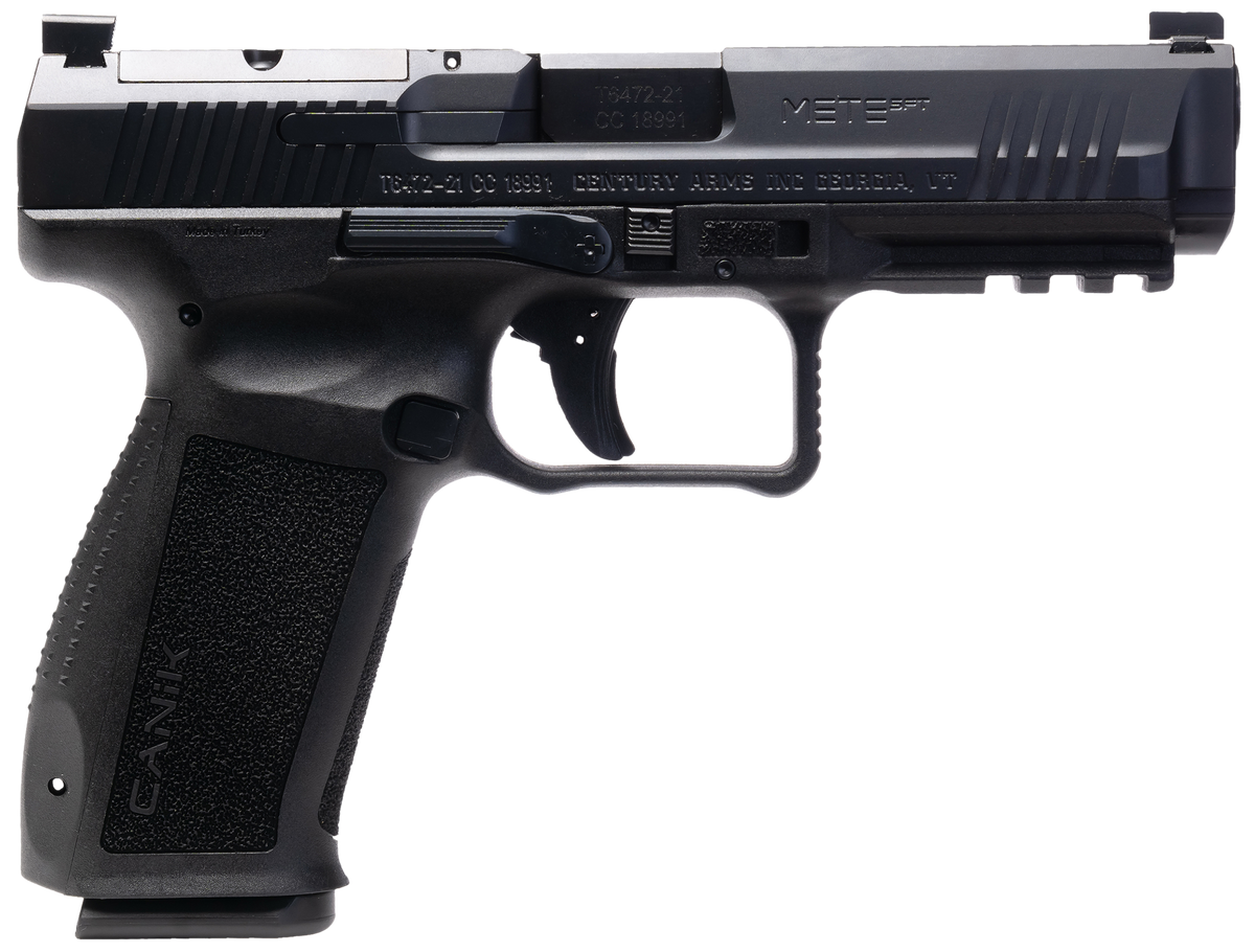 Canik Mete SFT 9mm Luger 4.46" 10+1 Semi-Auto Pistol - Black