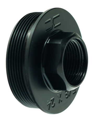 Faxon Firearms 5/8x24 Stainless Steel Direct Thread to Hub Adapter