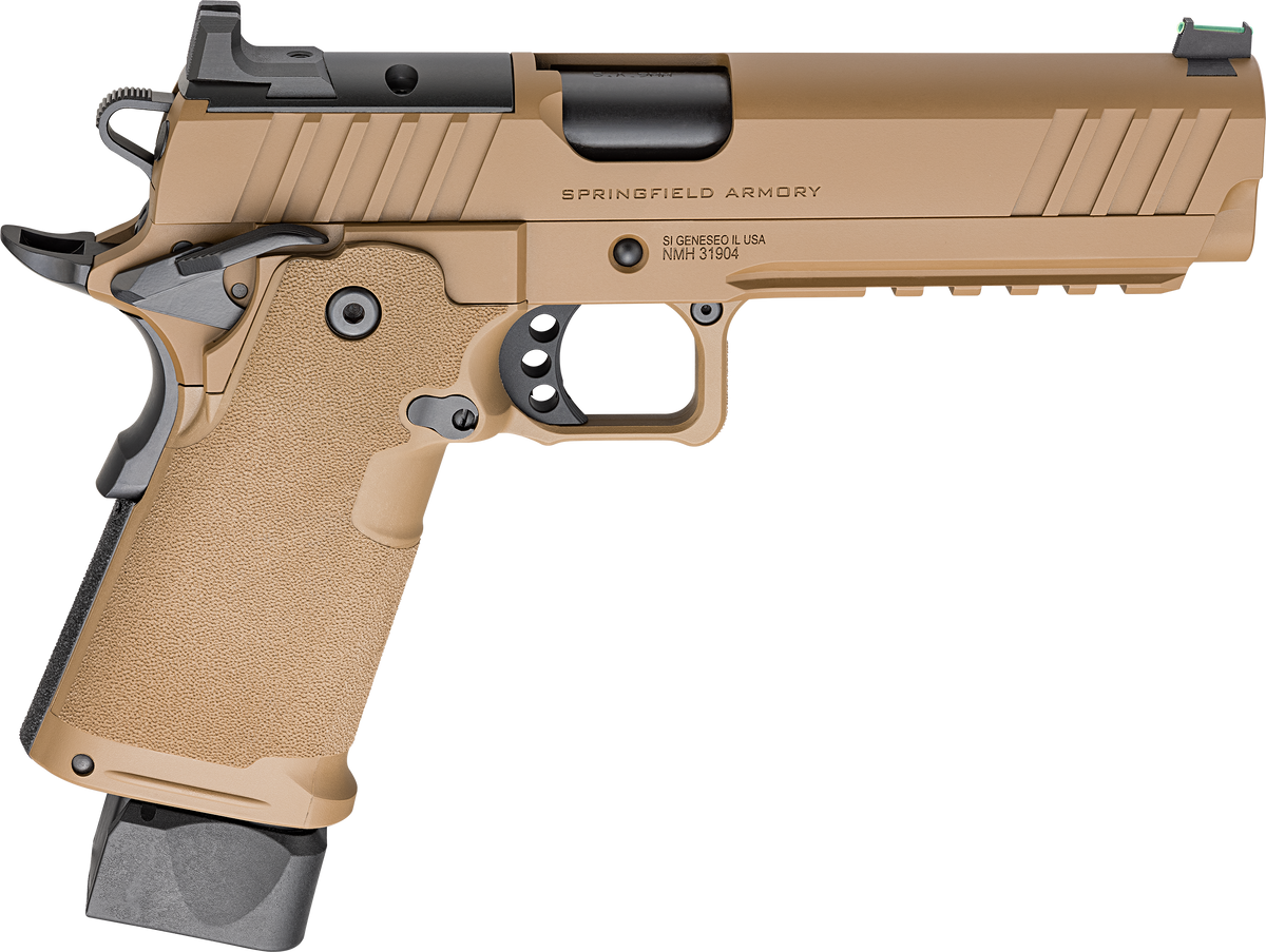 Springfield Armory 1911 DS Prodigy 9mm 5" 17+1/20+1 Semi-Auto Pistol - Coyote Brown Cerakote