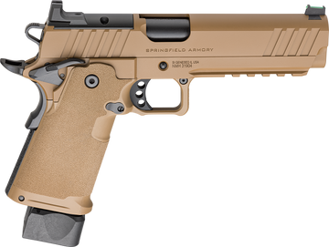 Springfield Armory 1911 DS Prodigy 9mm 5" 17+1/20+1 Semi-Auto Pistol - Coyote Brown Cerakote
