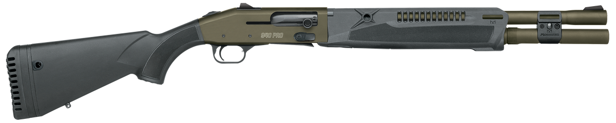 Mossberg 940 Pro Tactical SPX 12 Gauge 18.5" 7+1 Semi-Auto Shotgun - OD Green Cerakote