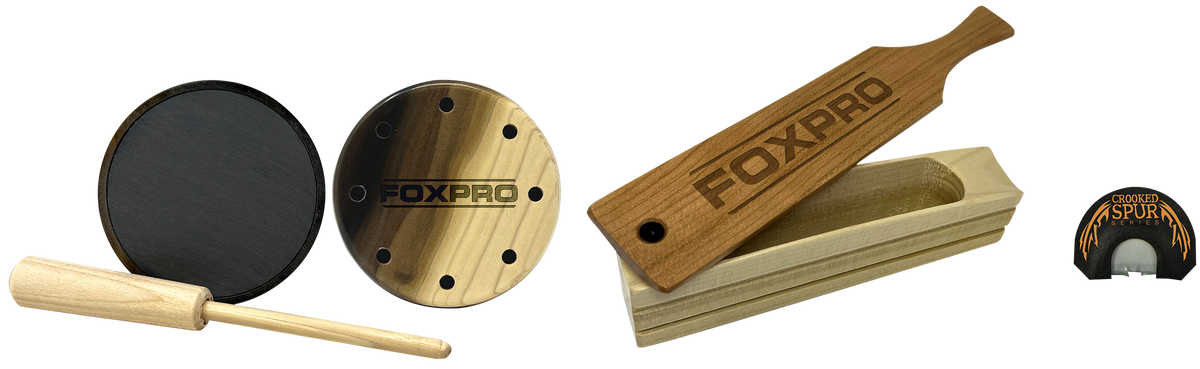 Foxpro Turkey Combo Pack Box/Slate/Diaphragm Turkey Call