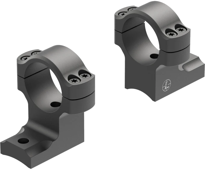 Leupold BackCountry Ring Mount 1" High Matte Black Aluminum - Winchester 70