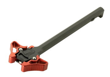 Timber Creek Outdoors Enforcer Mini Ambidextrous Charging Handle AR-Platform Red Anodized Aluminum