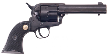 Cimarron Plinkerton 22 LR 4.75" 6-Shot SAO Revolver - Matte Black