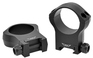 Warne 7224M Mountain Tech 34mm Ultra High 0 MOA Scope Rings - Matte Black