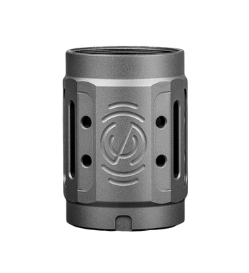 SilencerCo Alpha MAAD Brake 2.0 Black Anodized Aluminum 2" 1.45" Diameter Muzzle Brake