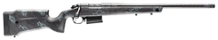 Bergara Rifles B-14 Crest 300 Win Mag 5+1 22" Bolt-Action Rifle - Sniper Gray Cerakote Carbon Fiber Stock