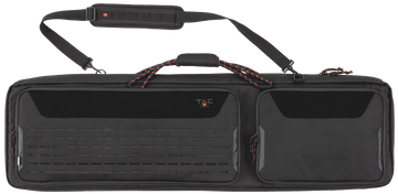 Tac Six Squad 46" Tactical Rifle Case Black 600D Polyester Lockable