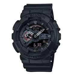 G-Shock GA-110MB-1ACR Military Analog-Digital Matte Black Watch - 200M
