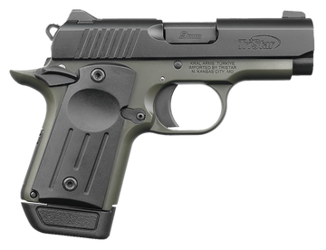 TriStar Protege X Sub-Compact 9mm Luger 3.20" 7+1 Semi-Auto Pistol - OD Green Cerakote Frame, Black Slide