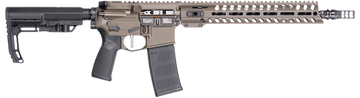 Patriot Ordnance Factory Minuteman 300 Blackout 13.75" 30+1 Semi-Auto Rifle - Patriot Brown Cerakote