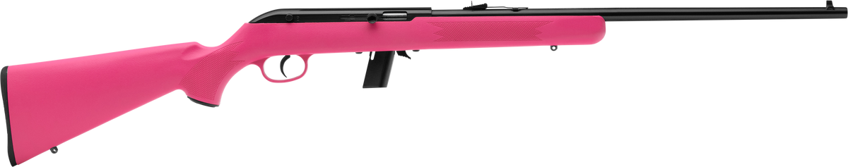 Savage 64 F 22 LR 21" 10+1 Semi-Auto Rifle - Pink Stock