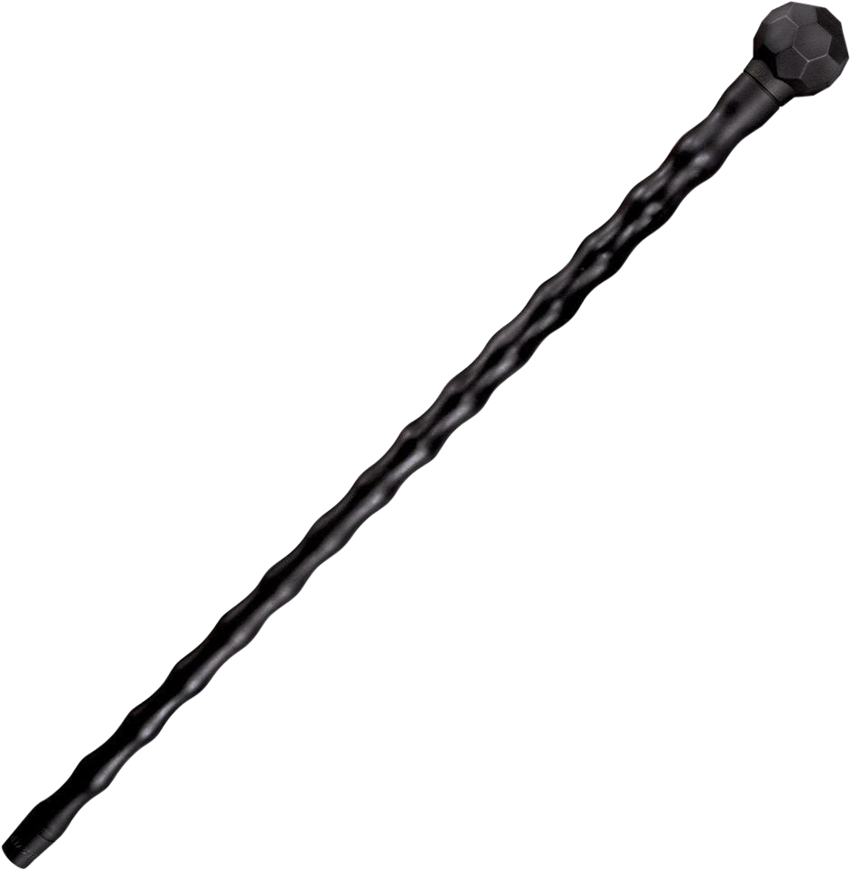 Cold Steel African Walking Stick Black Polypropylene 37"