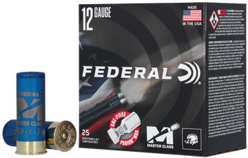 Federal Master Class High Over All 12 Gauge 2.75" 1 1/8oz 7.5 Shot 25 Rd - Box or Case