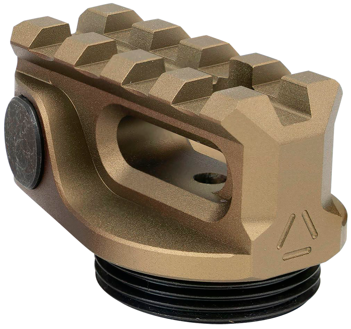 Strike Industries AR Picatinny Stock Adapter 6061-T6 Aluminum FDE - AR-15/AR-10