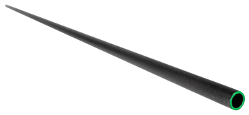 Huxwrx Alignment Rod 338 Cal (8.6mm) Bore 18" Carbon Fiber with Bright Green Tip
