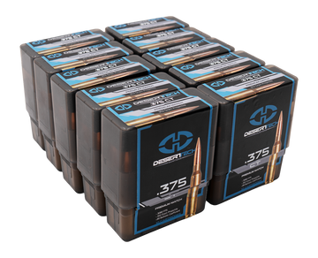 Desert Tech DTM .375 CheyTac 352gr 10-Rd Premium Match Ammo
