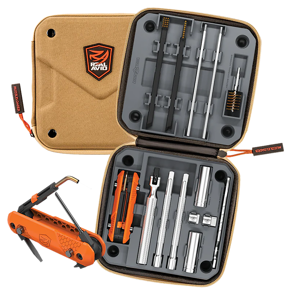 Real Avid Breech Plug Master Maintenance Kit - Muzzleloader Cleaning Tool