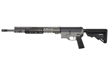 Bilson Arms BA-15FC 6mm ARC 18" 20+1 Semi-Auto Rifle - Tungsten Grey/Black