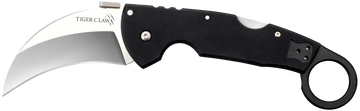 Cold Steel Tiger Claw 3.5" Folding Hawkbill Plain S35VN G10