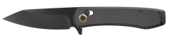 Outdoor Edge Sentinel SL1C 3.15" Folding Drop Point Plain Black Oxide 8Cr13MoV SS G10 Handle