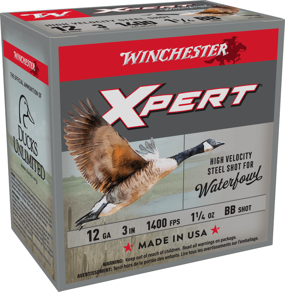 Winchester Ammo Super X Xpert High Velocity 12 Gauge 3" 1-1/4 oz BB Shot 25 Rd - Box or Case
