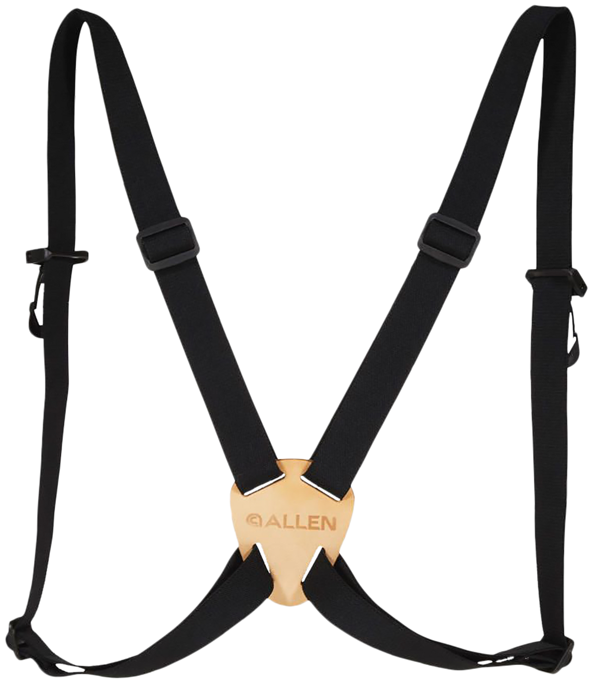 Allen 199 Deluxe Binocular Strap 1.25" Adjustable Black Elastic