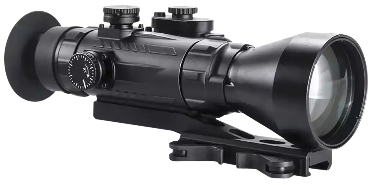 AGM Global Vision Wolverine Pro-4 3AL1 Night Vision Rifle Scope 4x70mm Gen 3 Auto-Gated Level 1 Matte Black